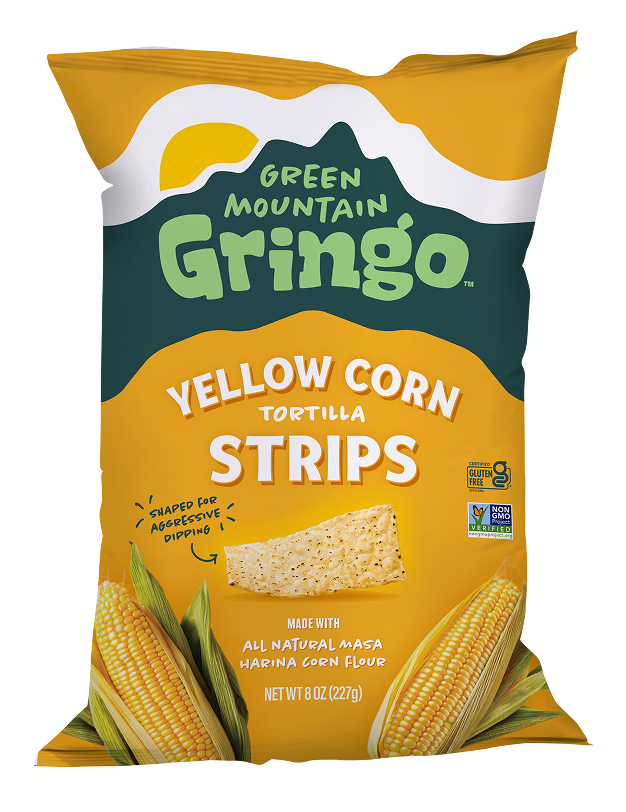 Green Mountain Gringo Yellow Corn Tortilla Strips bag
