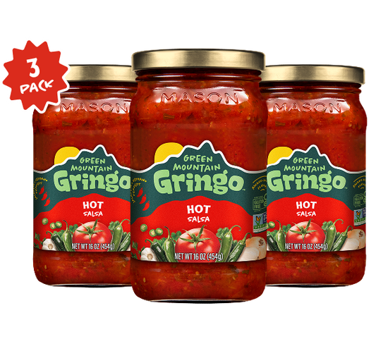 Green Mountain Gringo Hot Cantina Salsa 3 pack