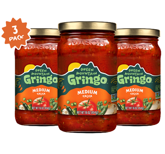 Green Mountain Gringo Medium Salsa 3 pack