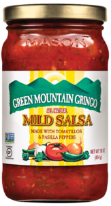 Mild Salsa with Tomatillos