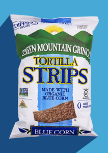 Organic Blue Corn Tortilla Strips Green Mountain Gringo