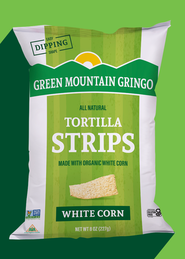 White Corn Organic Tortilla Strips